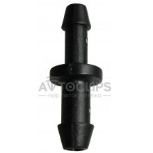 C 1363 Соединитель трубок d1=2.6, d2=2.6, L=24.6 C 1363 Соединитель трубок d1=2.6, d2=2.6, L=24.6