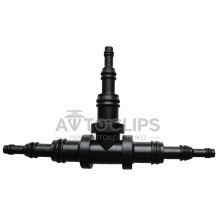 C 411 Соединитель (тройник) 9.5x6.3x3.2mm универсальный C 411 Соединитель (тройник) 9.5x6.3x3.2mm универсальный