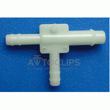C 438 - Соединитель трубок d1=4.0, d2=5.0, d3=4.0 C 438 - Соединитель трубок d1=4.0, d2=5.0, d3=4.0