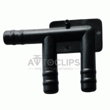 C 454 - Соединитель трубок d1=5.0, d2=5.0, d3=5.0 C 454 - Соединитель трубок d1=5.0, d2=5.0, d3=5.0