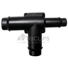 C 878 - Соединитель трубок d1=9.0, d2=9.0, d3=6.0 C 878 - Соединитель трубок d1=9.0, d2=9.0, d3=6.0