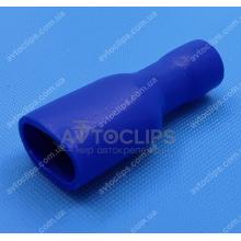 FDFD 2-250 Клемма 6,3 мм. гнездовая (мама) в полной изоляции синяя FDFD 2-250 Клемма 6,3 мм. гнездовая (мама) в полной изоляции синяя