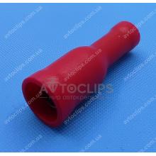 FRD 1,25-156 Клемма Ø 4 мм. гнездовая (мама) в полной изоляции красная (на сигнализацию) FRD 1,25-156 Клемма Ø 4 мм. гнездовая (мама) в полной изоляции красная (на сигнализацию)