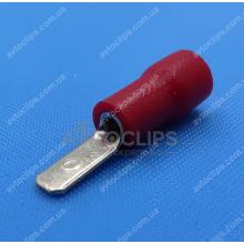 MDD 1,25-110(5) Клемма 2,8 мм. штырьевая (папа) в изоляции красная MDD 1,25-110(5) Клемма 2,8 мм. штырьевая (папа) в изоляции красная
