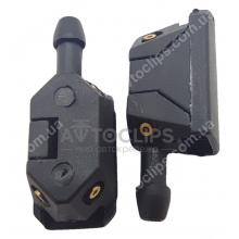 F7104 Форсунка на 9мм поводок дворника 4-струйная F7104 Форсунка на 9мм поводок дворника 4-струйная