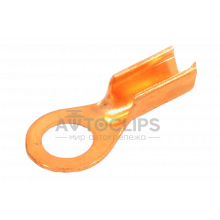 Клемма медная 10х16 толщиной 0,7 мм. Клемма медная 10х16 толщиной 0,7 мм.