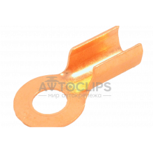 Клемма медная 10х25 толщиной 1,0 мм. Клемма медная 10х25 толщиной 1,0 мм.