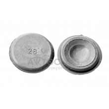 Заглушка универсальная Ø 28мм. Заглушка универсальная Ø 28мм.