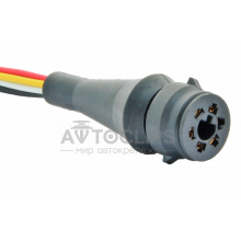 RP5(393) Разъем 6-конт. гнездовой заднего фонаря "ГАЗЕЛЬ" RP5(393) Разъем 6-конт. гнездовой заднего фонаря "ГАЗЕЛЬ"