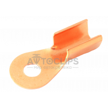 Клемма медная 10х35 толщиной 1,5 мм. Клемма медная 10х35 толщиной 1,5 мм.