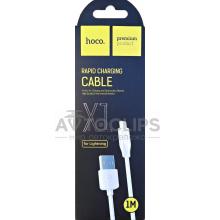 Кабель Hoco X1 Rapid Lighting 1m white Кабель Hoco X1 Rapid Lighting 1m white