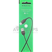 Кабель Borofone BX19 Benefit Type-C black/white Кабель Borofone BX19 Benefit Type-C black/white