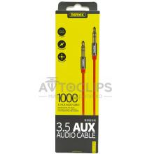 Кабель Aux Remax RL-L100 black/red Кабель Aux Remax RL-L100 black/red