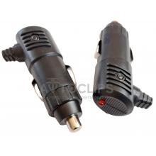 Штекер прикуривателя с предохранителем и диодом короткий (иномарки) Штекер прикуривателя с предохранителем и диодом короткий (иномарки)