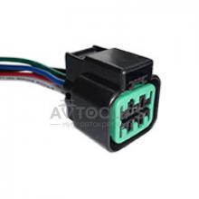 RP325 Разъем 6-контактный к блоку фары Daewoo Lanos Chevrolet Lacetti серии 2,2 мм аналог KUM PB625-06027 RP325 Разъем 6-контактный к блоку фары Daewoo Lanos Chevrolet Lacetti серии 2,2 мм аналог KUM PB625-06027