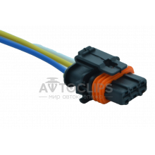 RPK8 Разъем 3-конт. катушки 1,6 л. ВАЗ 2110 RPK8 Разъем 3-конт. катушки 1,6 л. ВАЗ 2110