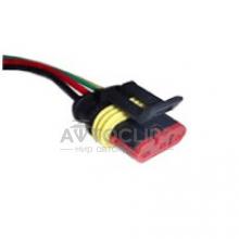 RP161 Разъем 3-к гнездовой влагозащищенный серии 1,5мм аналог AMP TE 282087-1 серии SuperSeaL 1,5 датчика скорости Lanos Daewoo Chevrolet Lacetti с проводом RP161 Разъем 3-к гнездовой влагозащищенный серии 1,5мм аналог AMP TE 282087-1 серии SuperSeaL 1,5 датчика скорости Lanos Daewoo Chevrolet Lacetti с проводом