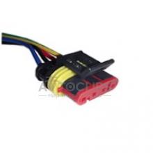 RP162 Разъем 4-к гнездовой влагозащищенный серии 1,5мм AMP TE 282088-1серии SuperSeaL 1,5 для датчика уровня топлива ВАЗ с проводом RP162 Разъем 4-к гнездовой влагозащищенный серии 1,5мм AMP TE 282088-1серии SuperSeaL 1,5 для датчика уровня топлива ВАЗ с проводом