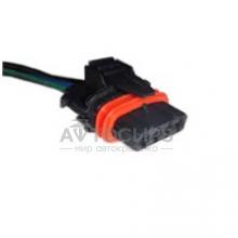 RP287 Разъем 4-контактный датчика массового расхода воздуха (ДМРВ), датчика кислорода ГАЗ, датчика абсолютного давления Hyundai, Kia RP287 Разъем 4-контактный датчика массового расхода воздуха (ДМРВ), датчика кислорода ГАЗ, датчика абсолютного давления Hyundai, Kia