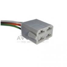 RP6 Разъем гнездовой серии 6,3мм под 4 контакта RP6 Разъем гнездовой серии 6,3мм под 4 контакта