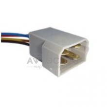 RP7 Разъем штырьевой серии 6,3мм под 4 контакта RP7 Разъем штырьевой серии 6,3мм под 4 контакта