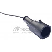 RP165 Разъем 1-к штырьевой влагозащищенный серии 1,5мм аналог AMP TE 282103-1 серии SuperSeaL 1,5 с проводом RP165 Разъем 1-к штырьевой влагозащищенный серии 1,5мм аналог AMP TE 282103-1 серии SuperSeaL 1,5 с проводом