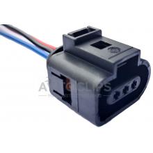 RP186 Разъем влагозащищенный 3-конт. AUDI, VW аналог WAG 1J0973703 RP186 Разъем влагозащищенный 3-конт. AUDI, VW аналог WAG 1J0973703