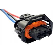 RP196 Разъем датчика абсолютного давления, катушки и модуля зажигания нового образца ВАЗ аналог Bosсh 1928403966 RP196 Разъем датчика абсолютного давления, катушки и модуля зажигания нового образца ВАЗ аналог Bosсh 1928403966