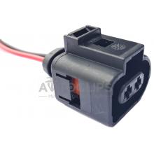 RP206 Разъем гнездовой влагозащищенный серии 3.5мм под 2 контакта Volkswagen аналог VAG 1J0973722 TE 17176921 RP206 Разъем гнездовой влагозащищенный серии 3.5мм под 2 контакта Volkswagen аналог VAG 1J0973722 TE 17176921