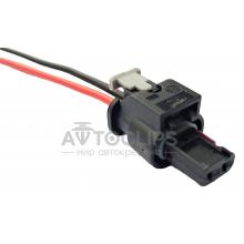 RP1032 Разъем VW Audi 4F0973702 0-2112986-1 1-1718643-1 топливной форсунки 2-конт RP1032 Разъем VW Audi 4F0973702 0-2112986-1 1-1718643-1 топливной форсунки 2-конт