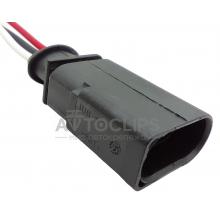 RP1227 Разъем 3-к VW Audi 1J0973803 отв.часть RP186 RP1227 Разъем 3-к VW Audi 1J0973803 отв.часть RP186