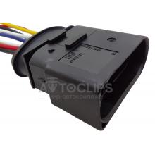 RP1233 Разъем 10-к VW Audi серии 3,5 мм к блок-фаре отв. часть RP332 RP1233 Разъем 10-к VW Audi серии 3,5 мм к блок-фаре отв. часть RP332