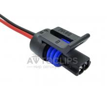 RP181 Разъем датчика температуры охлаждающей жидкости ВАЗ Lanos Aveo Lacetti Kruz Matiz NubiraTacuma Leganza Evanda с проводом RP181 Разъем датчика температуры охлаждающей жидкости ВАЗ Lanos Aveo Lacetti Kruz Matiz NubiraTacuma Leganza Evanda с проводом