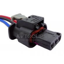 RP1002 Разъем 3-к VW Audi датчика парковки RP1002 Разъем 3-к VW Audi датчика парковки