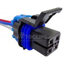 RP1060 Разъем 4-к GM 88988598 12160482 датчика кислорода отв. часть RP1061 RP1060 Разъем 4-к GM 88988598 12160482 датчика кислорода отв. часть RP1061