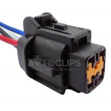 RP1068 Разъем 4-к Nissan датчик кислорода 6185-1169 KUM PB295-04820 отв. часть RP1069 RP1068 Разъем 4-к Nissan датчик кислорода 6185-1169 KUM PB295-04820 отв. часть RP1069