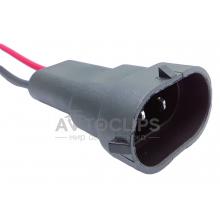 RP1087 Разъем 2-к штырьевой отв.часть RP199,200,201 автолампы H8 H11 H27 RP1087 Разъем 2-к штырьевой отв.часть RP199,200,201 автолампы H8 H11 H27