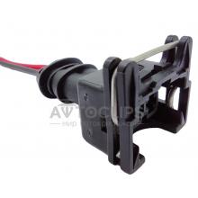 RP180 Разъем датчика детонации, возд., заднего хода, форсунок ВАЗ, ГАЗ, УАЗ, положения коленвала Daewoo, Hyundai, Kia RP180 Разъем датчика детонации, возд., заднего хода, форсунок ВАЗ, ГАЗ, УАЗ, положения коленвала Daewoo, Hyundai, Kia