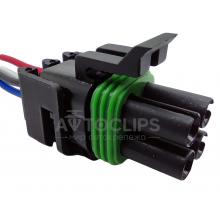 RP249 Разъем гнездовой бензонасоса, датчика кислорода ВАЗ, лямда зонд аналог Delphi 12015798 RP249 Разъем гнездовой бензонасоса, датчика кислорода ВАЗ, лямда зонд аналог Delphi 12015798