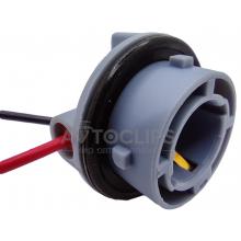 PN32 Патрон под лампу P21W 1-конт. серый в пластиковом корпусе PN32 Патрон под лампу P21W 1-конт. серый в пластиковом корпусе