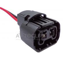 PN46 Патрон лампы H16 (мама) с кубическим штекером PS24W PSX24W отв. часть PN45 PN46 Патрон лампы H16 (мама) с кубическим штекером PS24W PSX24W отв. часть PN45