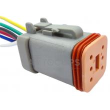 RP1065 Разъем 6-к DT06-6S серии 1.6 мм отв. часть RP1066 RP1065 Разъем 6-к DT06-6S серии 1.6 мм отв. часть RP1066