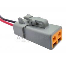 RP1099 Разъем 2-к DTP06-2S отв. часть RP1100 RP1099 Разъем 2-к DTP06-2S отв. часть RP1100