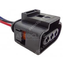 RP1156 Разъем 3-к VW Audi Skoda Seat 1J0973723 42122300 серии 3.5 мм RP1156 Разъем 3-к VW Audi Skoda Seat 1J0973723 42122300 серии 3.5 мм