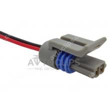 RP183 Разъем 2-контактный гнездовой влагозащищенный аналог Delphi 12162197 серии 1.5 мм для датчик температуры GM RP183 Разъем 2-контактный гнездовой влагозащищенный аналог Delphi 12162197 серии 1.5 мм для датчик температуры GM