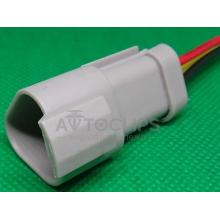 RP355 Разъем штырьевой 3-конт. аналог DEUTSH DT06-3P (ответная часть RP354) RP355 Разъем штырьевой 3-конт. аналог DEUTSH DT06-3P (ответная часть RP354)