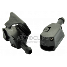 BR 231 Форсунка на 12мм поводок дворника 4-струйная BR 231 Форсунка на 12мм поводок дворника 4-струйная