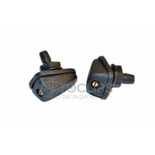 Форсунка омывателя универсальная веерная на гайке Форсунка омывателя универсальная веерная на гайке