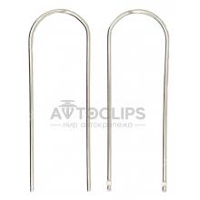 Съемник магнитолы автомобильной П образный металл Съемник магнитолы автомобильной П образный металл