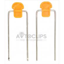 Съемник 119 мм магнитолы автомобильной металл с ручкой Съемник 119 мм магнитолы автомобильной металл с ручкой